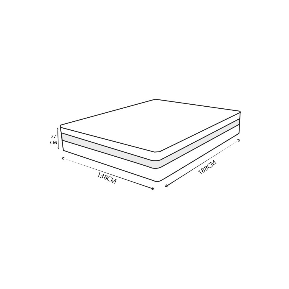 Colchão Eclipse Master com Molas Ensacadas