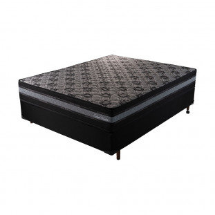 Conjunto Cama Box Eclipse Master com Molas Ensacadas