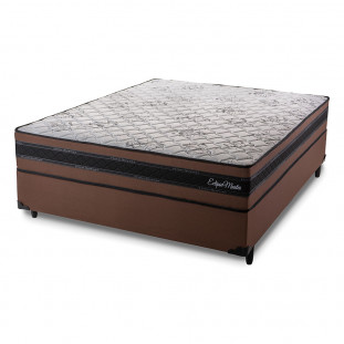 Conjunto Cama Box Eclipse Master com Molas Ensacadas