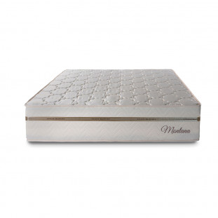 Colchão Casal 27x138x188 Montana Master Bege/Dourado com Molas Ensacadas