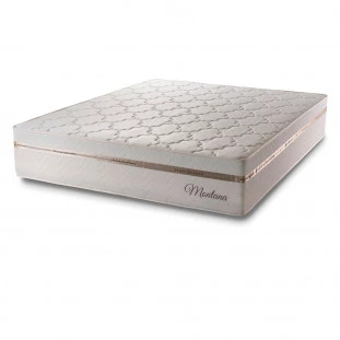 Colchão Queen 33x158x198 Montana Master Bege/Dourado com Molas Ensacadas